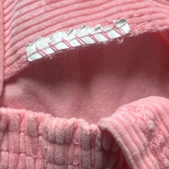 Vintage Pink Corduroy Overalls Kids No Tag - Picture 6 of 8
